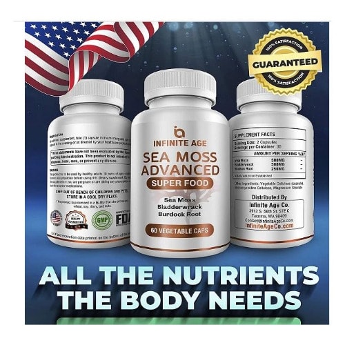 Sea Moss Advanced Superfood 60 Capsules