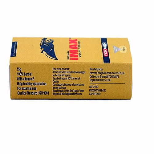 Imax Delay Premature Ejaculation Sex Cream - 15ml