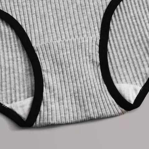 Breathable Cotton Underwears - 3pcs