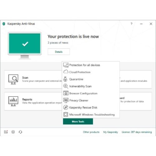 Total Security 2020 / 3 Devices / 1 Year /multilingual License