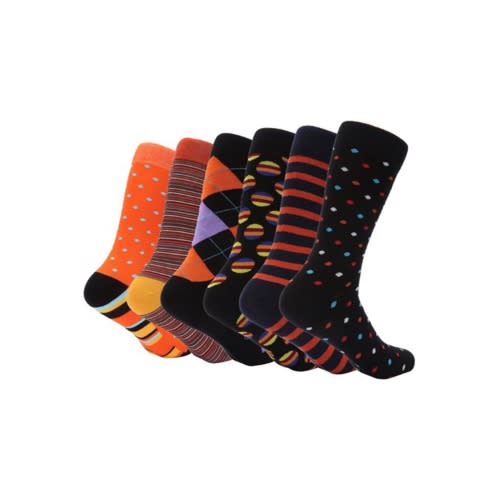 New Marino Spring Zest Men Socks - Set Of 6 - Pack 323