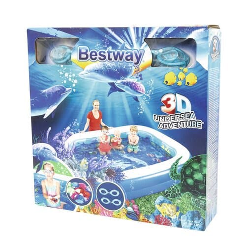 3D Undersea Adventure Pool With Pump