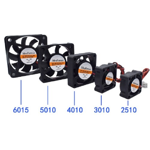 Ideaformer - Electronics DC Cooling Fan - 40x40x10mm 24V - 1 Piece