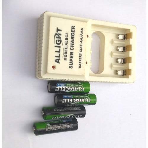 Rechargeable Aa, Battery &  Charger