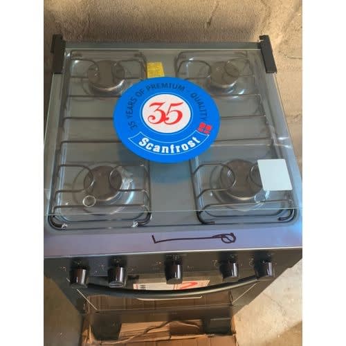 4-burner Gas Cooker -black