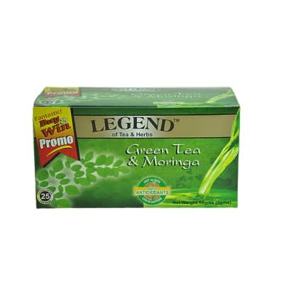 Green Tea And Moringa - 25Teabags