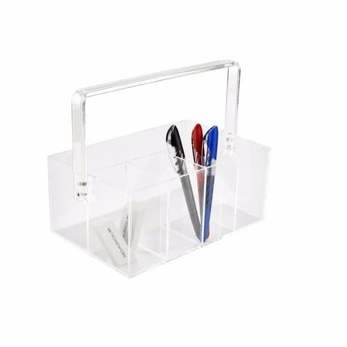 Clear Acrylic Oranganizer  with Handle