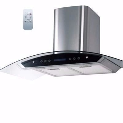 Digital Glass Cooker Hood With Remote - Vent and Non Vent