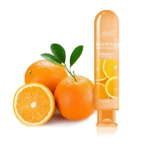 Fruits Fun Edible Lubricant- Orange