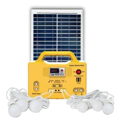 Solar Generator With Led Bulb -20W