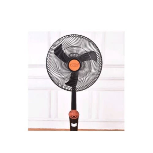 Ox 18" Plus Rechargeable Standing Fan With Remote Control - Black