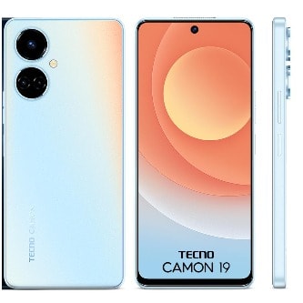 Camon 19 - 6.8"FHD+ - 6GB RAM - 128GB ROM - Dual SIM - 4G LTE - 64MP - Fingerprint - 5000mAh - White
