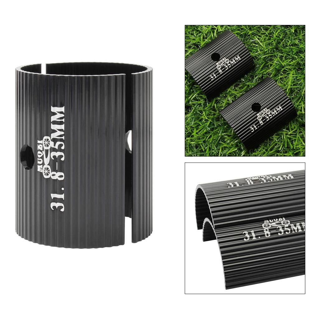 2x Bike Stem Adapter Size Handlebar Shim Size Reducer