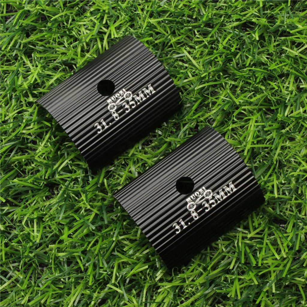 2x Bike Stem Adapter Size Handlebar Shim Size Reducer