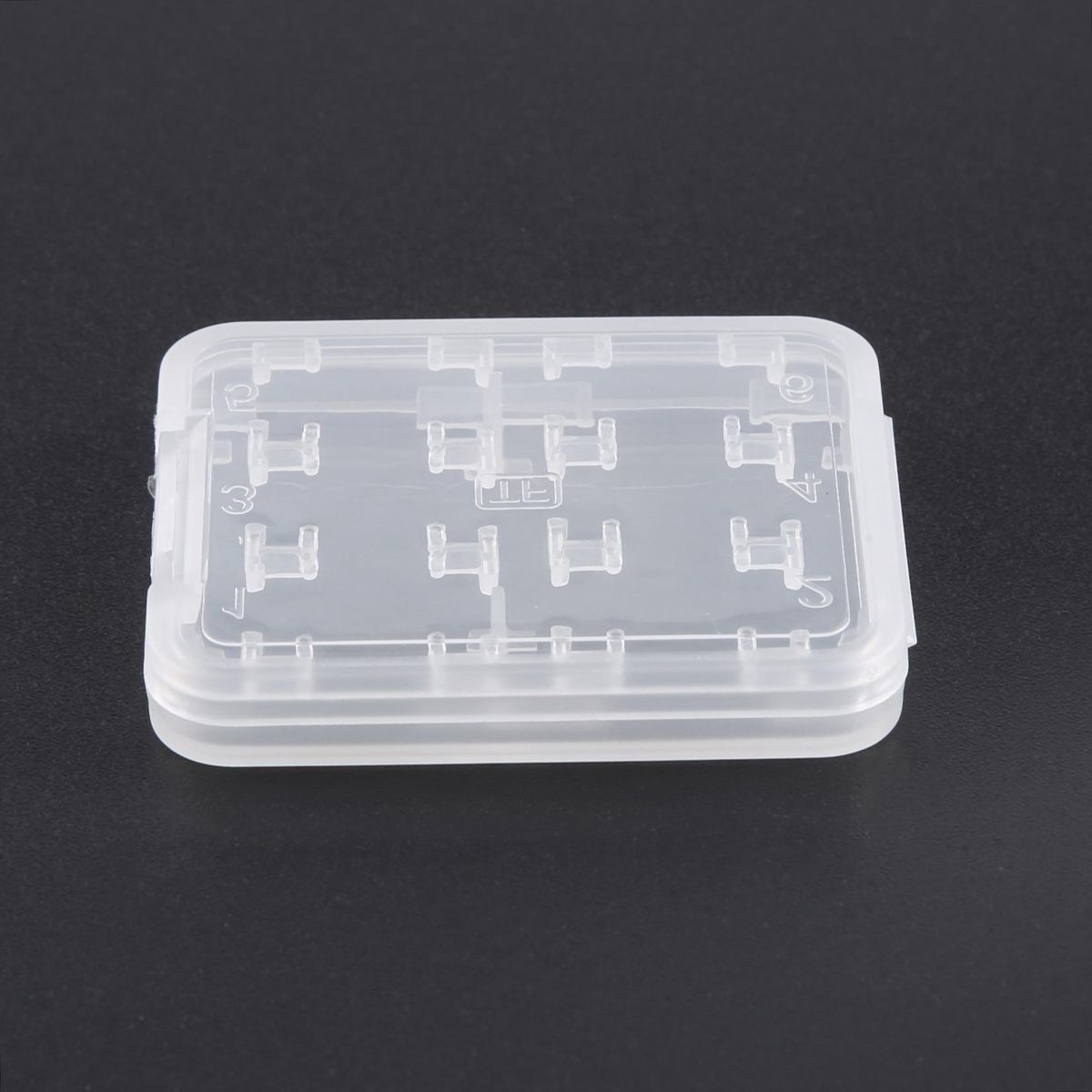 Plastic SD SDHC TF Memory Card Storage Case Box Protector Holder