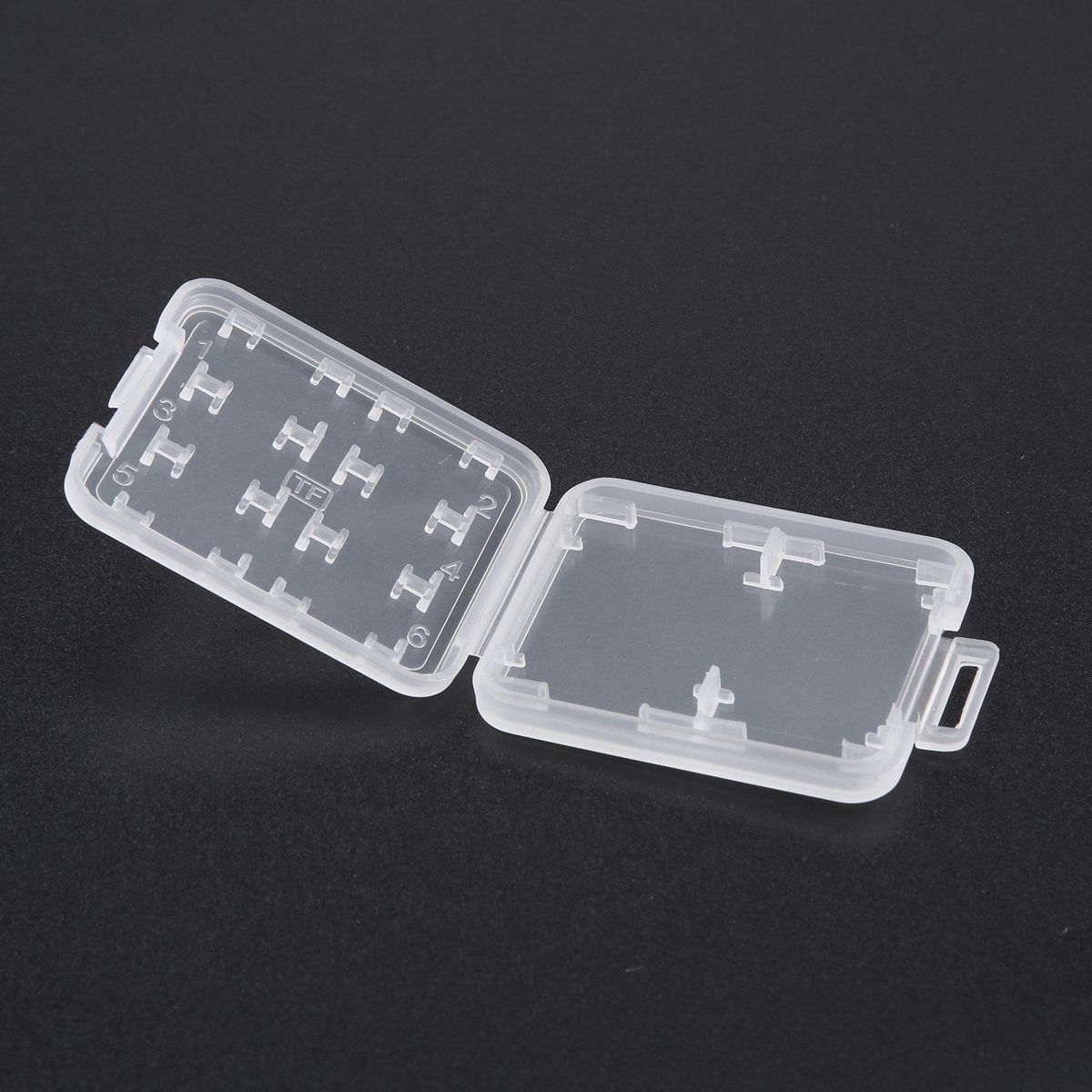 Plastic SD SDHC TF Memory Card Storage Case Box Protector Holder