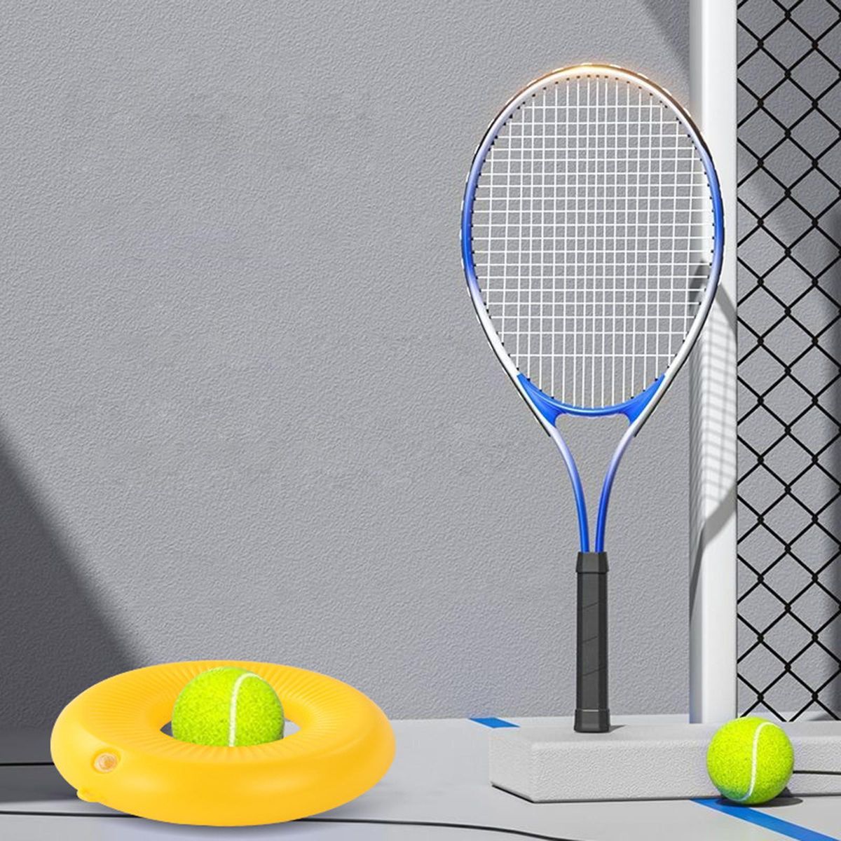 Tennis Return Set Tennis Racket Exercise Kid Without Bag