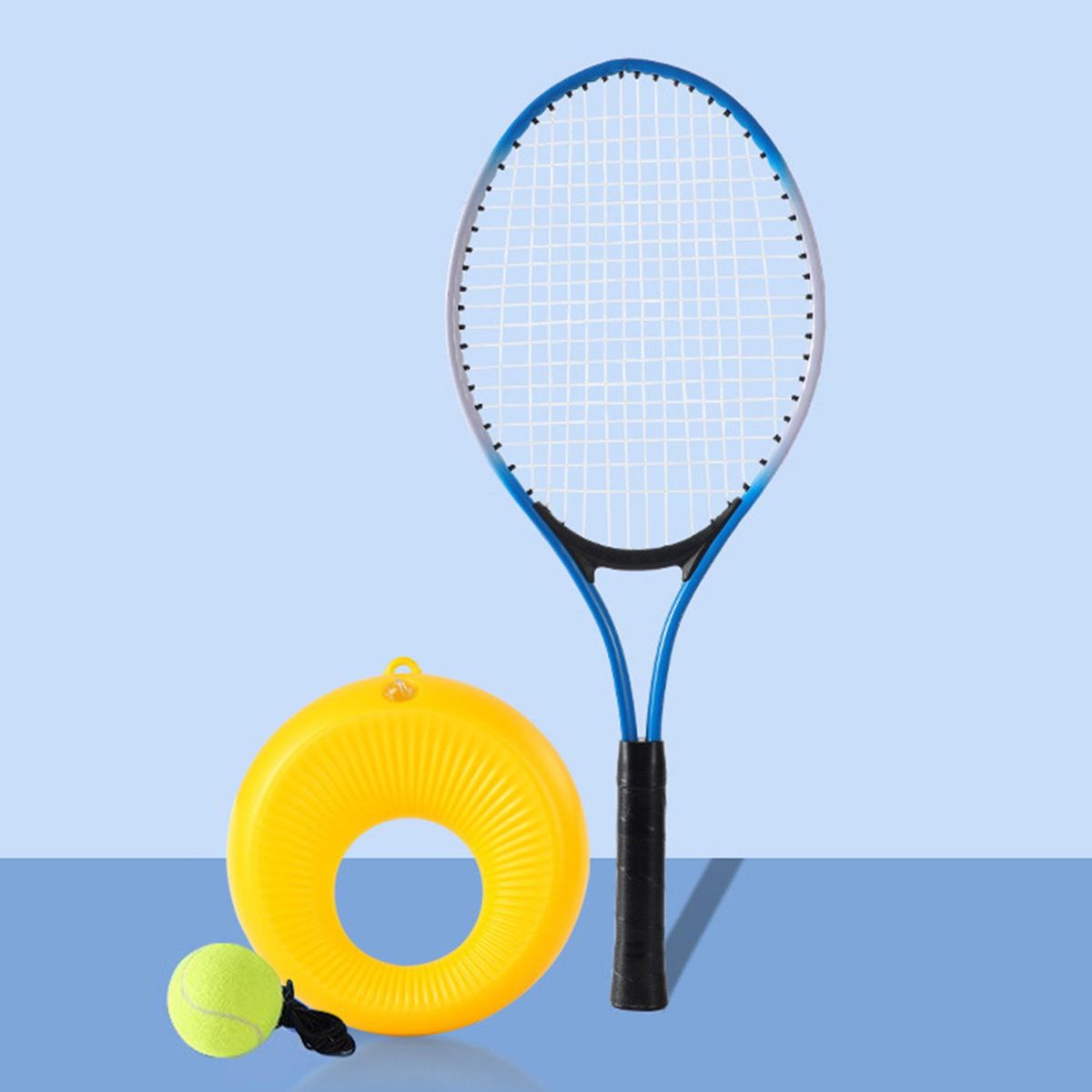 Tennis Return Set Tennis Racket Exercise Kid Without Bag