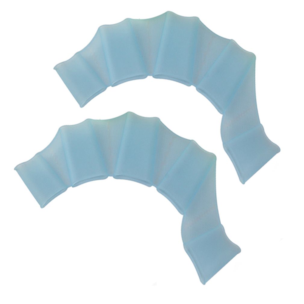 1pcs Silicone Swim Gear Fins Hand Web Flippers Training For