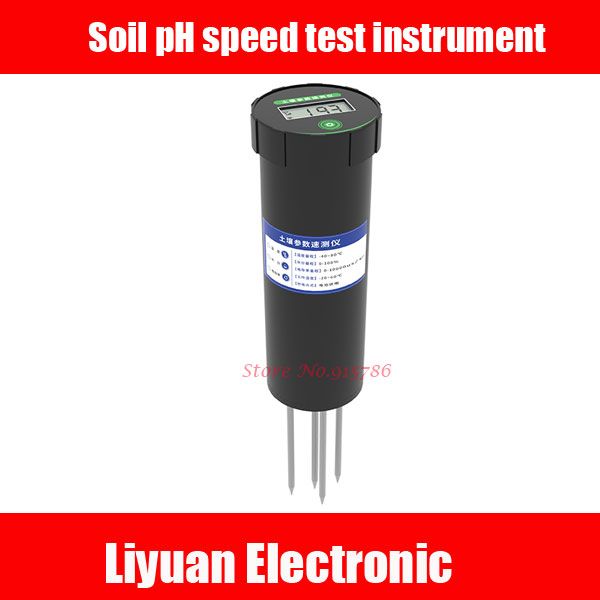 Soil Ph Speed Tester Soil Acid Alkali Tester Soil Npk Ph Ec