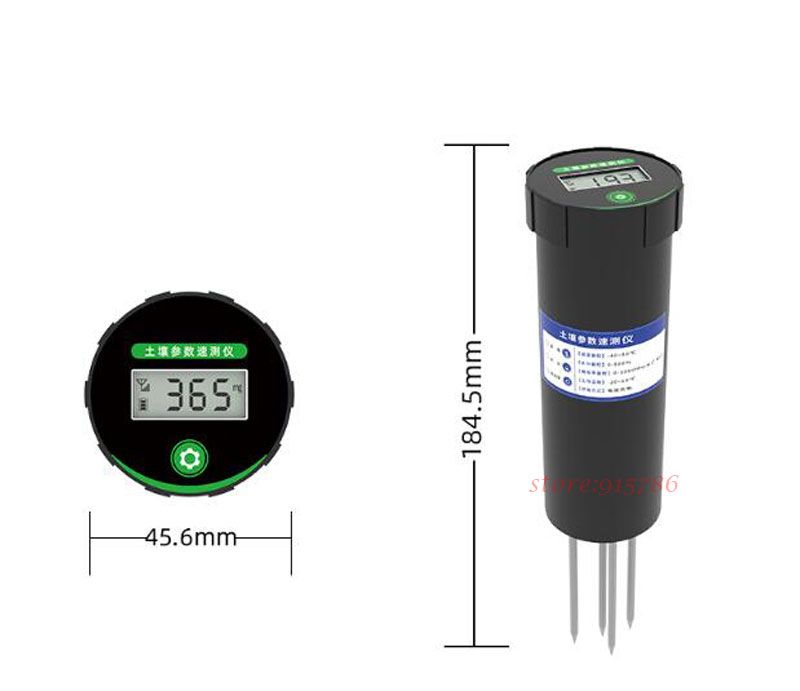 Soil Ph Speed Tester Soil Acid Alkali Tester Soil Npk Ph Ec
