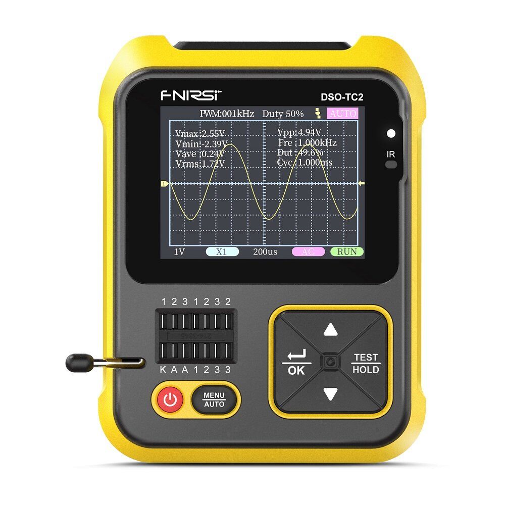 FNIRSI DSO-TC2 Handheld Digital Oscilloscope LCR Meter