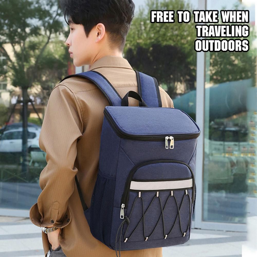 Cooler Backpack Leak Proof Insulated Lunch Backpack for Women Men Beach Camping Picnic Fishing   Hiking