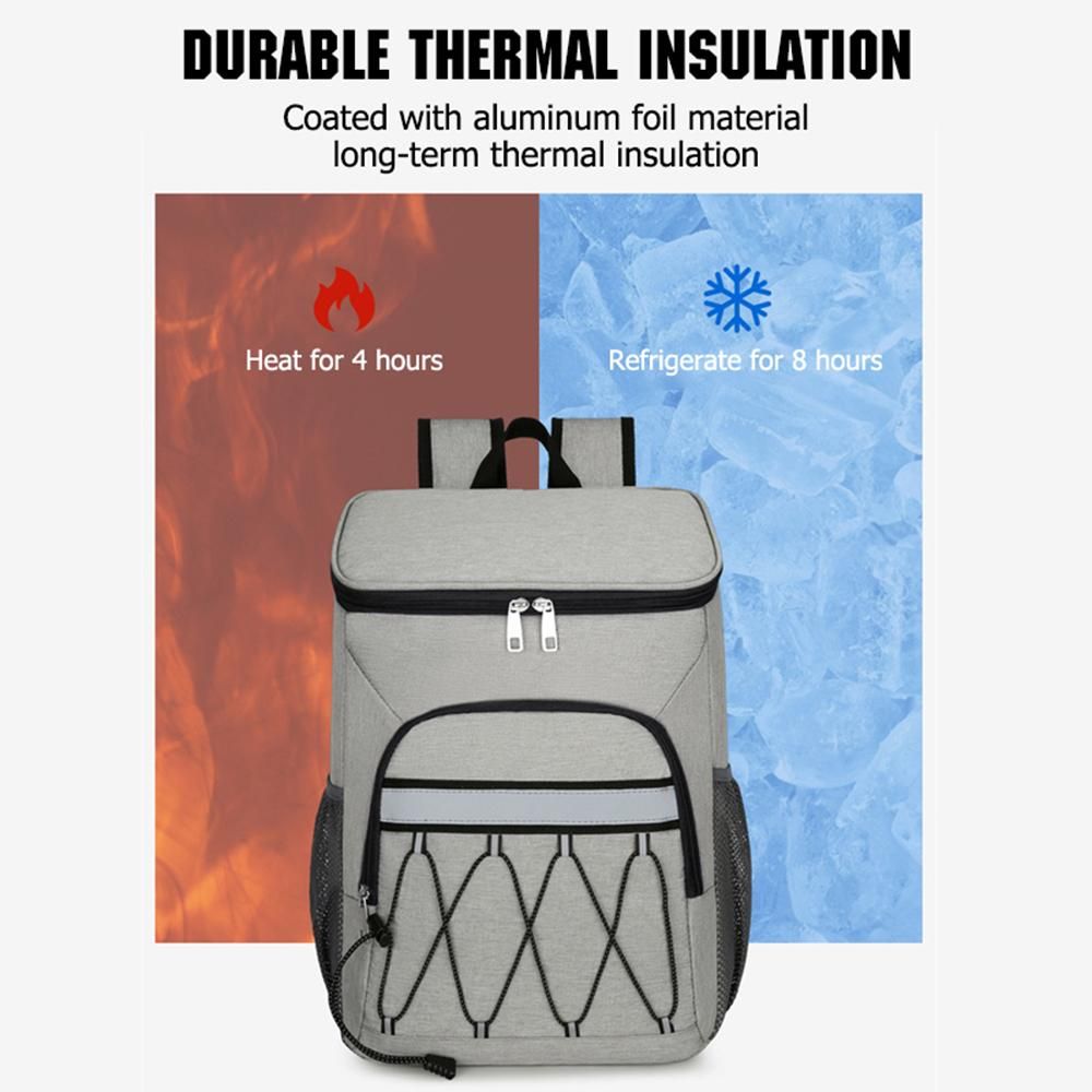 Cooler Backpack Leak Proof Insulated Lunch Backpack for Women Men Beach Camping Picnic Fishing   Hiking