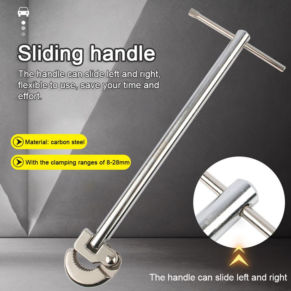 Multifunctional Sink Wrench Carbon Steel Faucet Sewer Pipes
