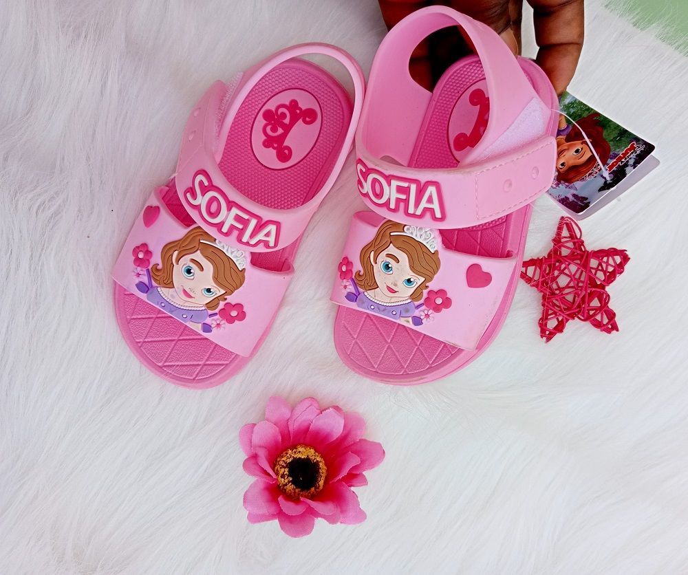 Girls Cartoon  Character Jelly Sandals