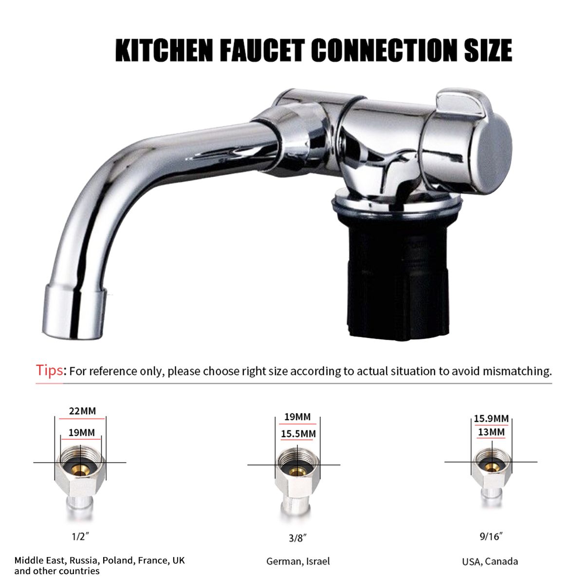 Foldable Kitchen Faucet 360°Rotation Bathroom Bar Sink