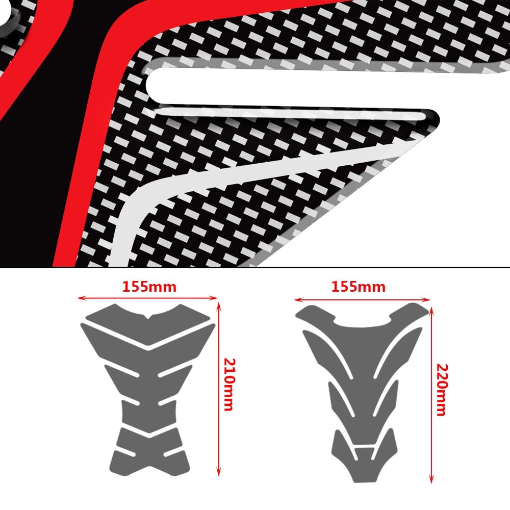3d Motorcycle Tank Pad Protector Decal Stickers Case For