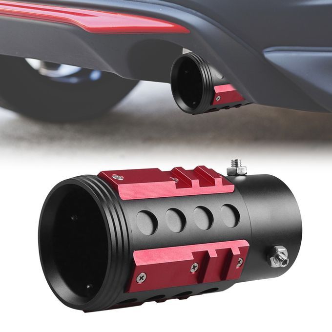 Exhaust Tail Pipe Heat-resistant Anti-corrosion-Black