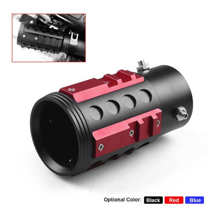 Exhaust Tail Pipe Heat-resistant Anti-corrosion-Black