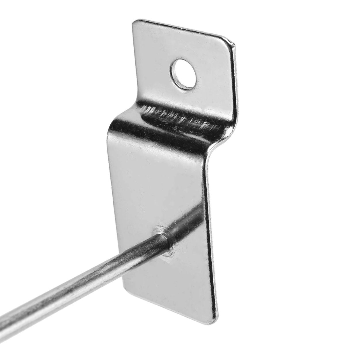 25 x Slatwall Single Hook Pin Shop Display Fitting Prong