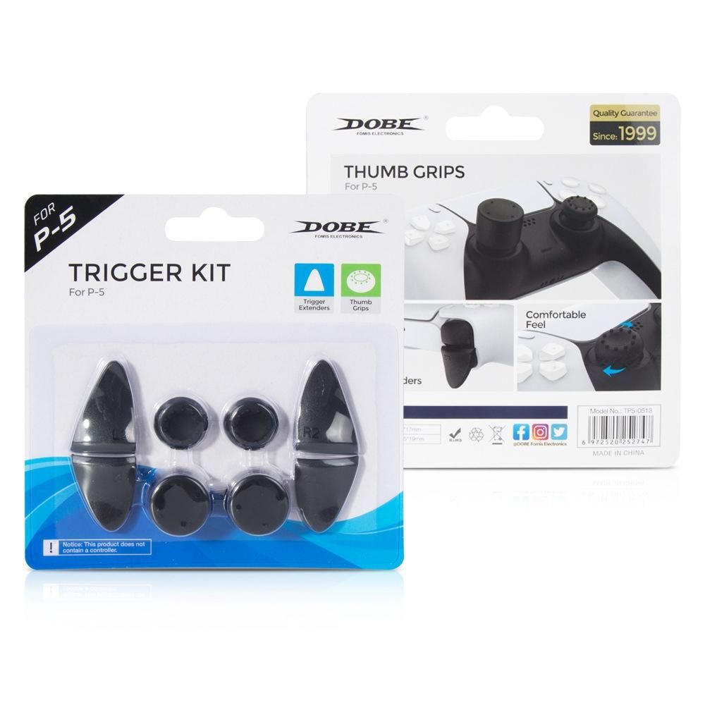Dobe Silicone Rocker Cap for PS5 PS4 Handle Nail Cover