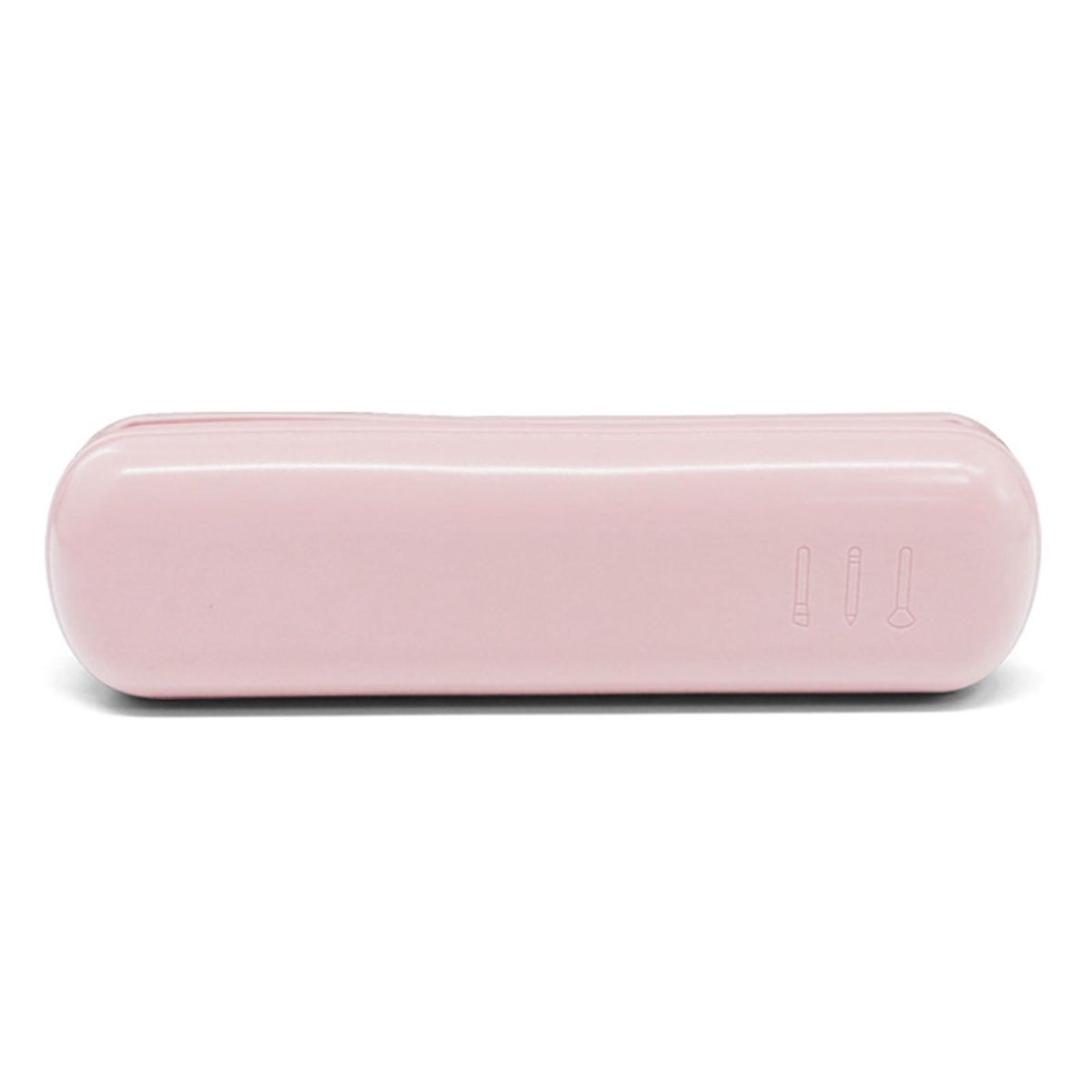 Portable Magnetic Makeup Brush Holder Organizer for Easy Pink