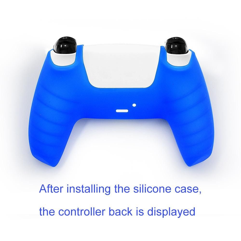 Controller Gamepad for PS5 White Thumbstick Joystick Stick Cover Silicone Protective Case Cover Skin for Playstation 5