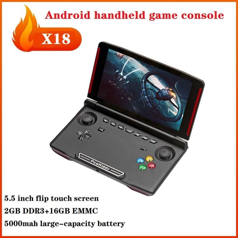 X18 5.5 Inch IPS Touch Screen Mini Handheld Game Console MTK