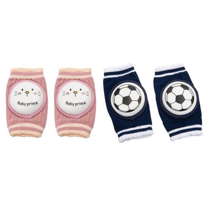 Summer Ute Artoon Animal Baby Knee Pads Qu Ty Soft Otton Newborn Legs-Football