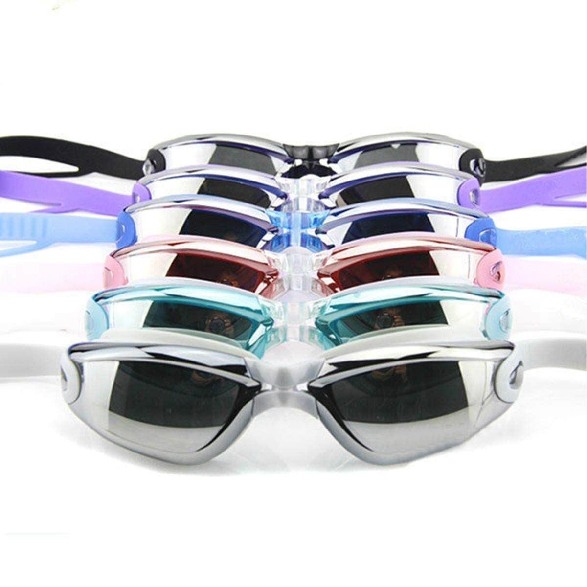 D805 FEIUPE Anti-fog Anti-uv Swim Sportswear Swimming Glasses Women Men Adult Swimwear Waterproof Eyewear Black+Red Black Red