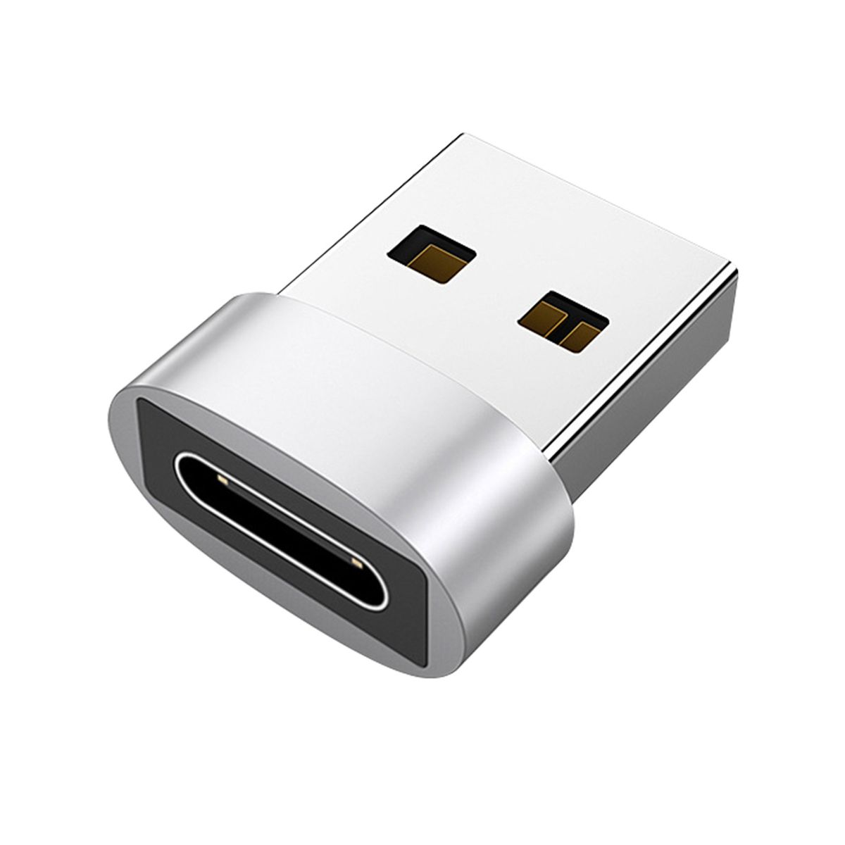 Charger Adapter Charging Data Transmission Aluminum-Silver