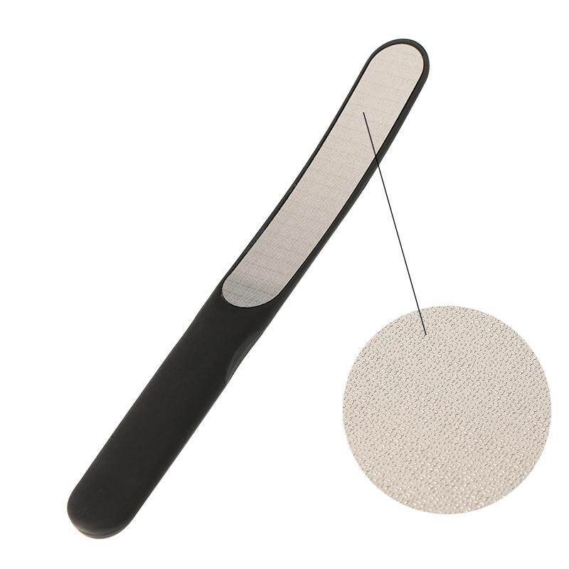 Factory Direct Sales Of High-quality 304 Corrosion Tablets, Dead Skin Baseboard File, Two Plastic Handle