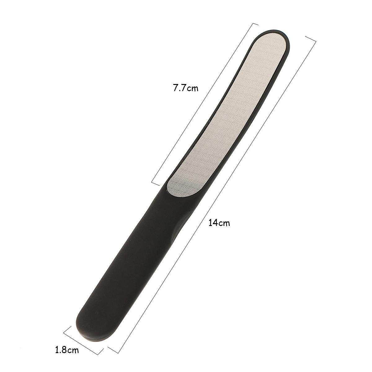 Factory Direct Sales Of High-quality 304 Corrosion Tablets, Dead Skin Baseboard File, Two Plastic Handle