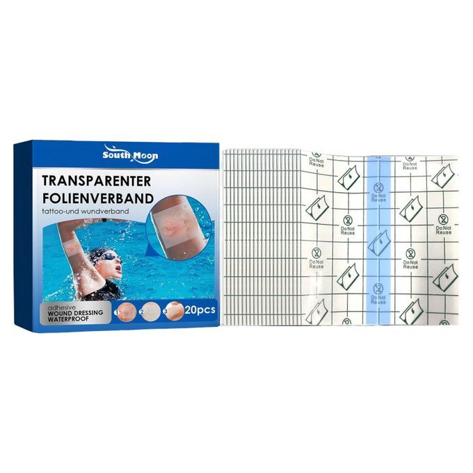Transparent Stretch Adhesive Bandage Showerproof Film Dressing For
