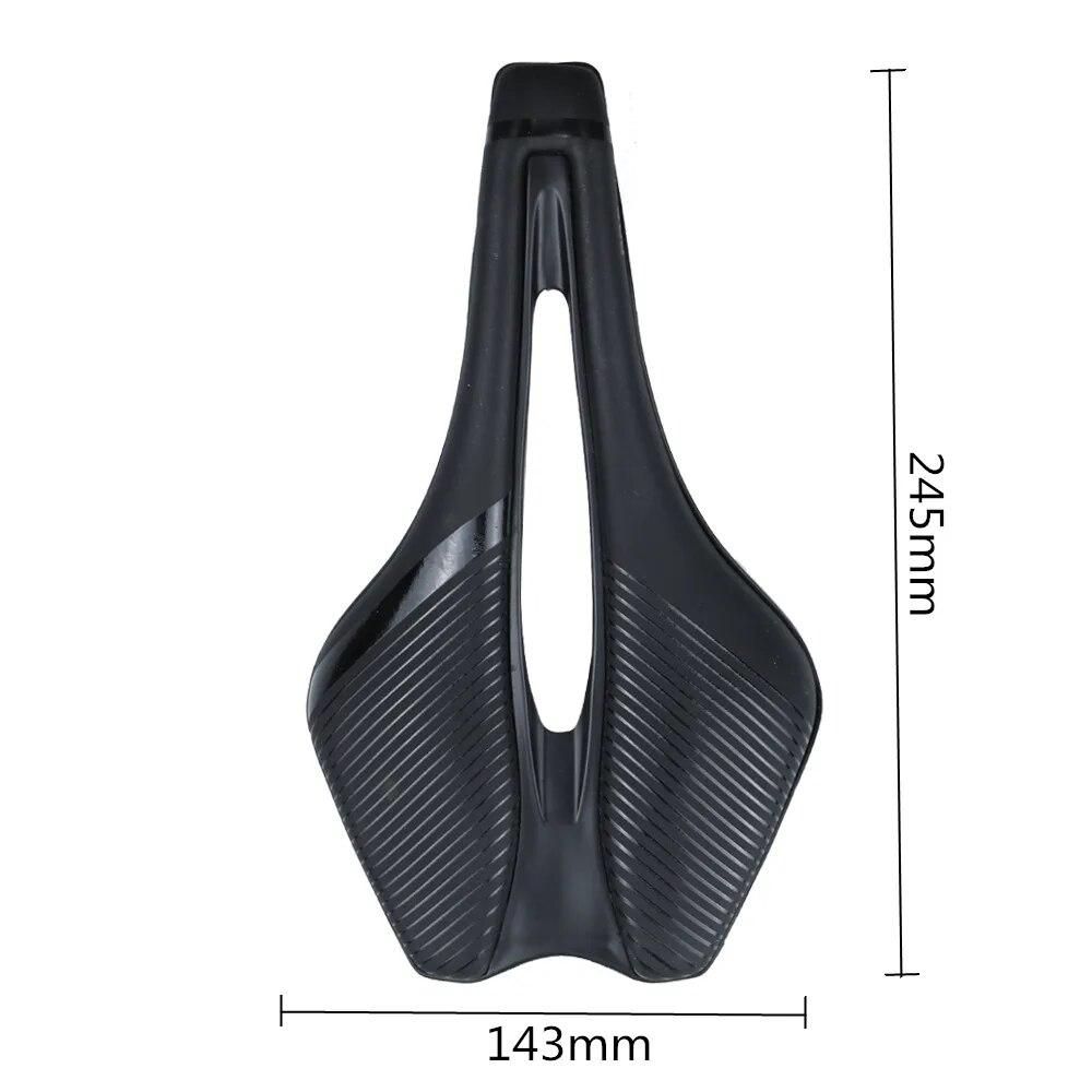 Road bike Comfort MTB Wide Bicycle Seat nylon fiber 9.6 * 5.6in Bike Saddle Bicycle Saddle Bike Seat Cycling Saddle Seat Cushion