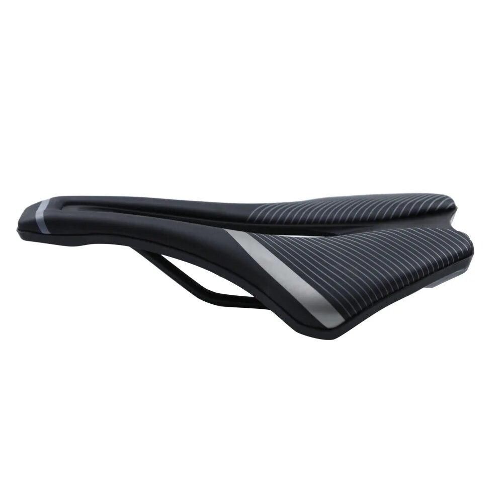 Road bike Comfort MTB Wide Bicycle Seat nylon fiber 9.6 * 5.6in Bike Saddle Bicycle Saddle Bike Seat Cycling Saddle Seat Cushion