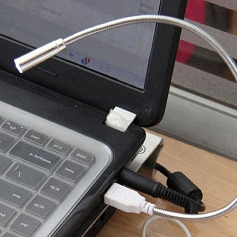 Portable Adjustable Handy LED Light USB Lamp For Laptop-