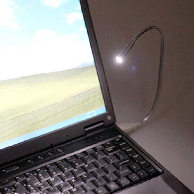 Portable Adjustable Handy LED Light USB Lamp For Laptop-