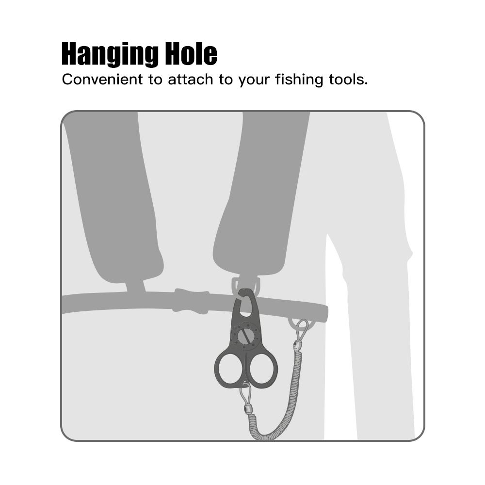 Mini Fishing Pliers Plastic Fish Gripper Fish Grabber Fish